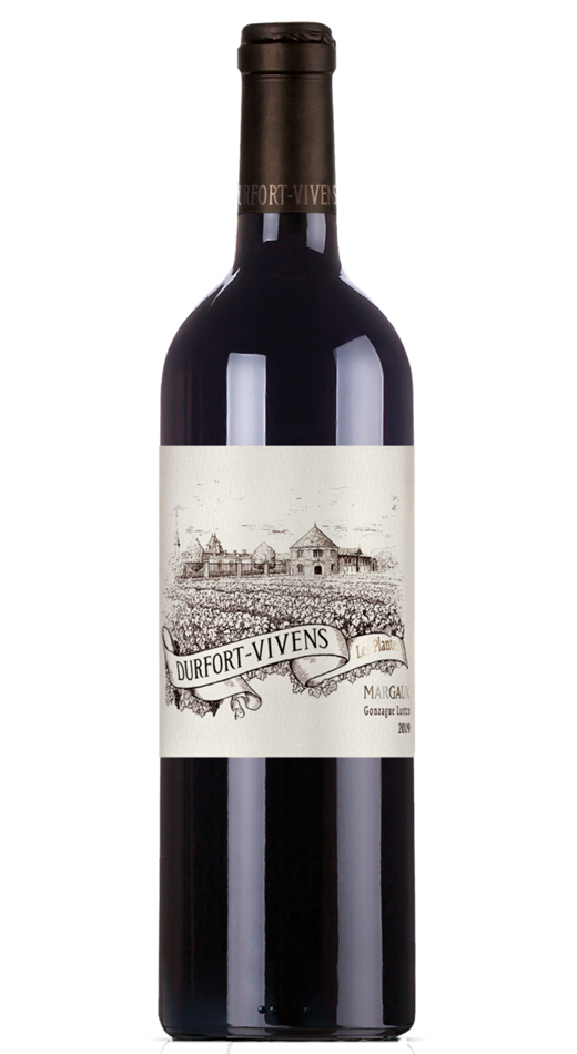 Les Plantes Château Durfort-Vivens 2ème Cru Classé Margaux AOC 2019