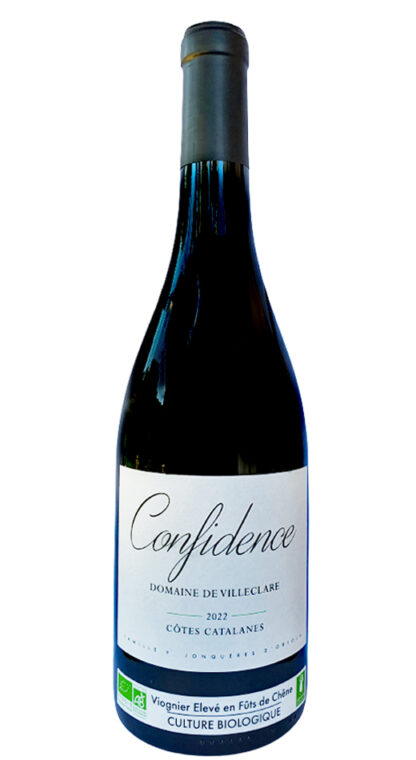 Confidence, Domaine de Villeclare, Côtes Catalanes 2023