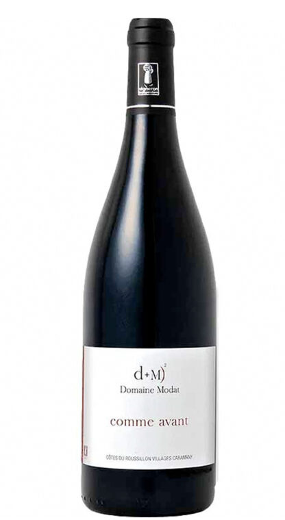Comme Avant, Domaine Modat, Côtes du Roussillon Villages Caramany AOP 2018