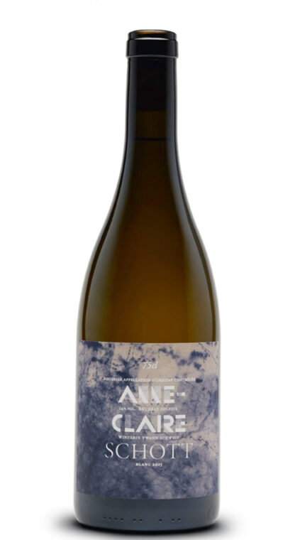 Blanc Orange Schiller Anne-Claire Schott Bielersee AOC 2023